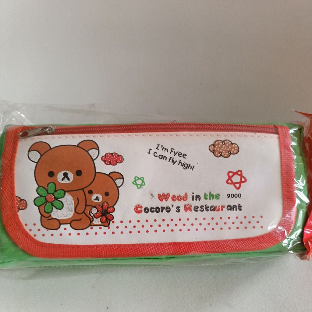 

kotak pensil rilakuma gratis pensil