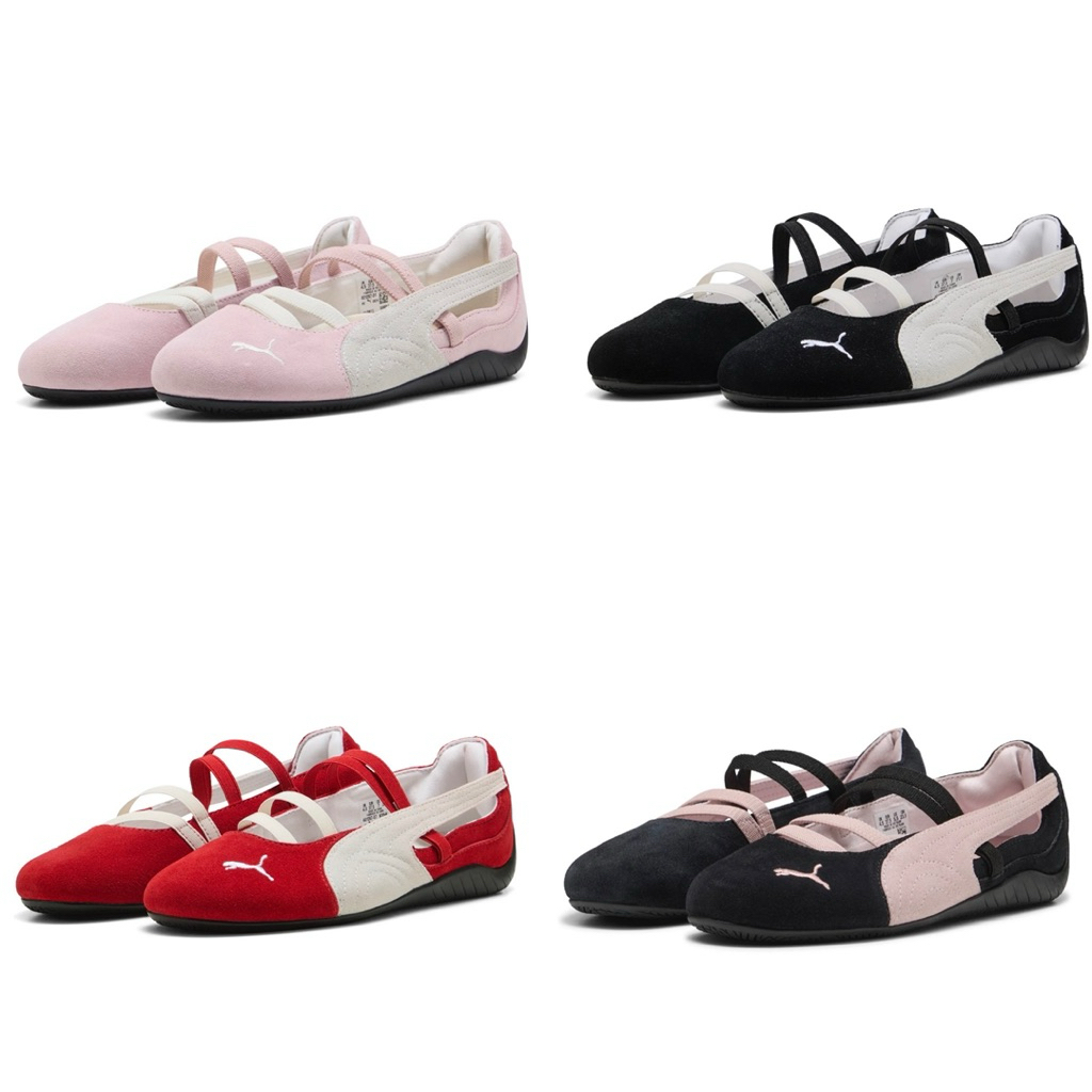 [NEW] 100% ORIGINAL PUMA Speedcat Ballet Suede Shoes Black Mauve | Red White | Black White | Pink Wh