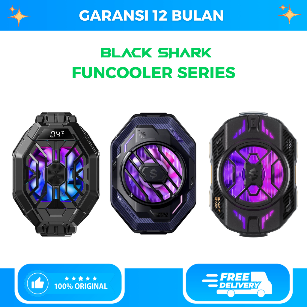 Black Shark Funcooler BR11 / BR20 / BR30 / 2 Pro  / 3 Pro Cooling Fan Gaming Kipas