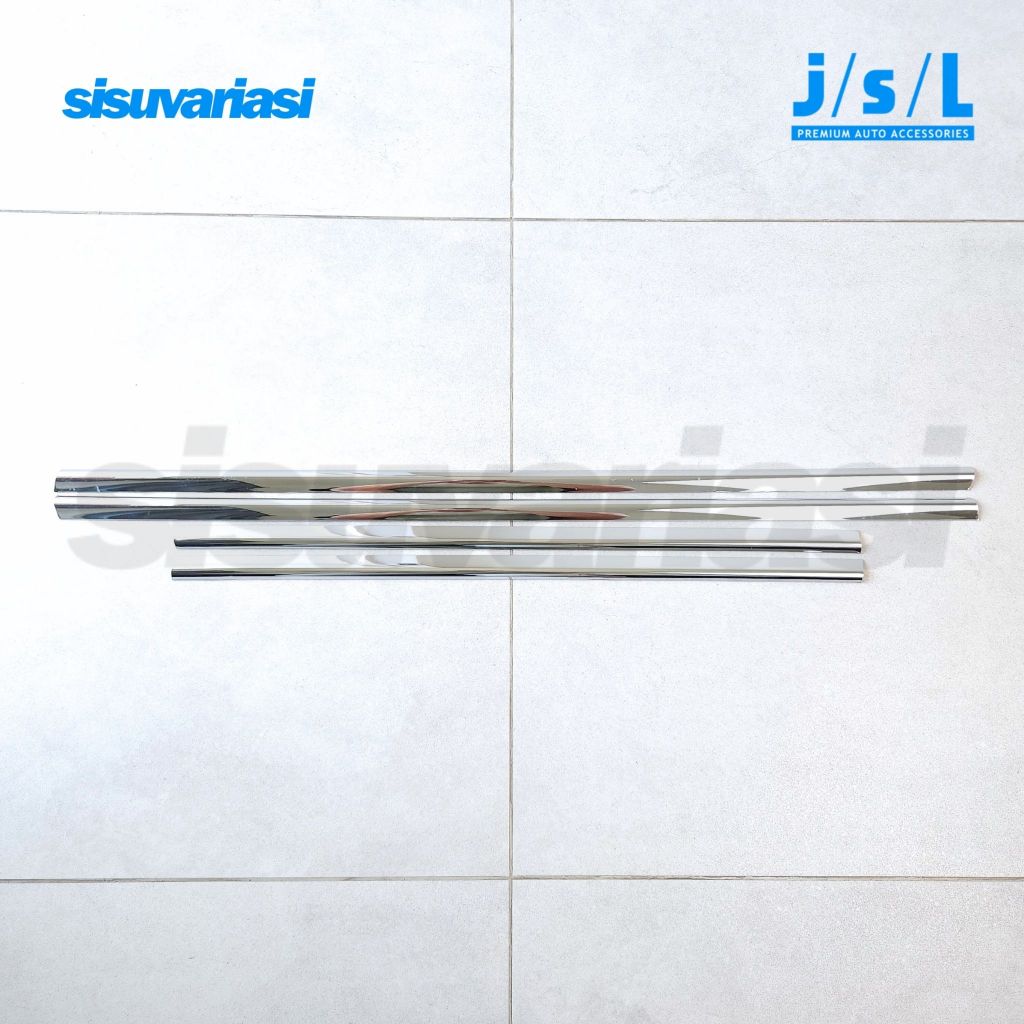List Kaca Jendela Samping Jazz GE8 2008–2013 – Side Window Trim Chrome JSL / Aksesoris Honda Jazz