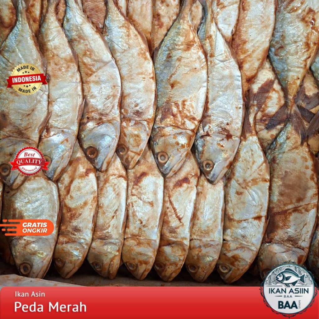 

Ikan Asin Peda Merah / Kembung Bacem Super