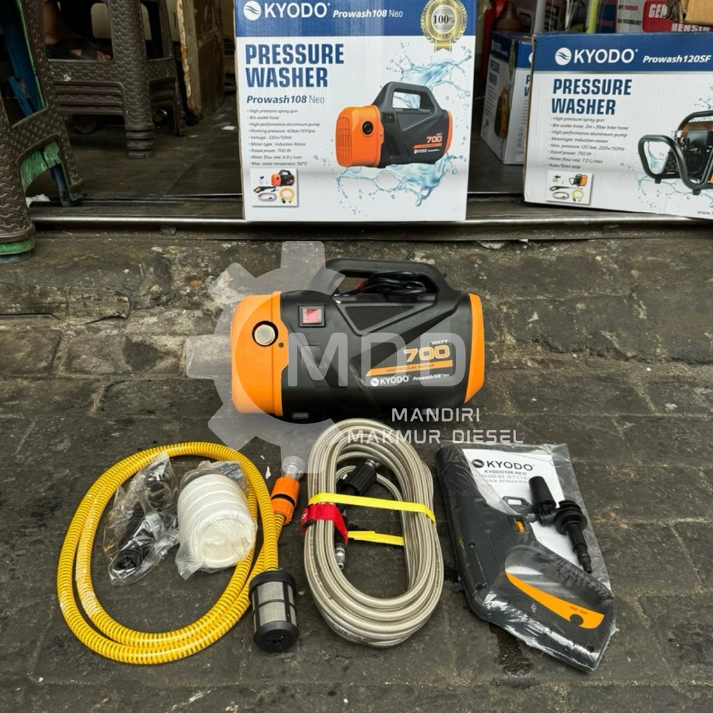 108 NEO KYODO MESIN STEAM CUCI MOBIL JET CLEANER KYODO PROWASH 108NEO