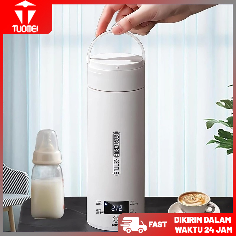 Pemanas Air Listrik Mobil /Cangkir Termos Portabel/Pemanas Air Listrik  /Electric Thermos Kettle Por