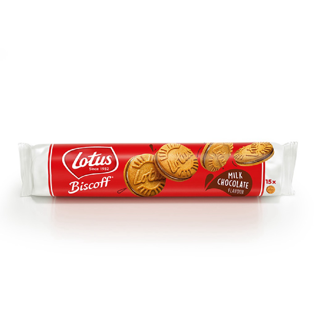 

lotus biscoff milk chocolate sandwich 15 keping biskuit