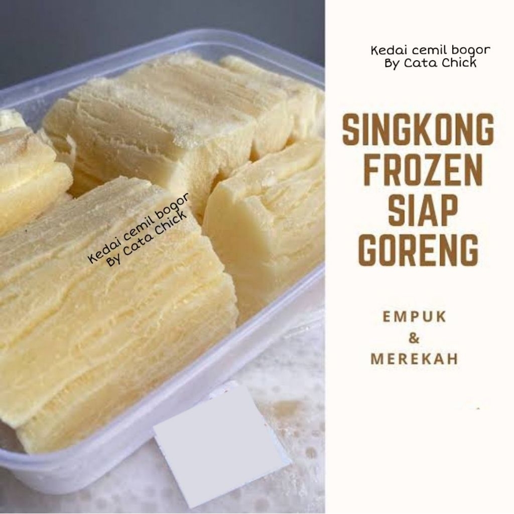 

singkong goreng merekah frozen