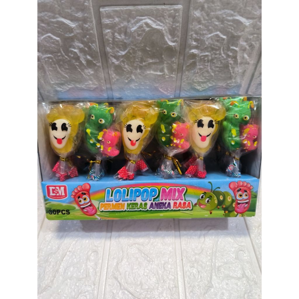 

DSM PERMEN LOLIPOP BENTUK KAKI ISI 30
