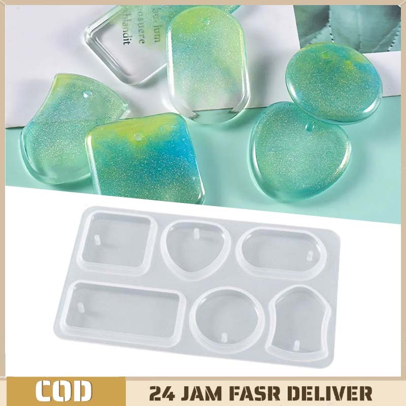 

Cetakan Silikon Resin DIY - Untuk Gantungan Kunci, Pendant & Jewelry - Bahan Silikon Lentur - Cocok untuk Kerajinan Tangan