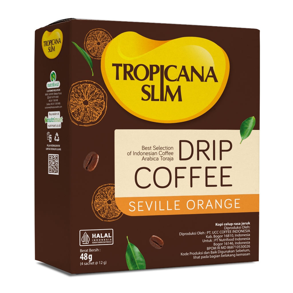

Tropicana Slim Drip Coffee Seville Orange