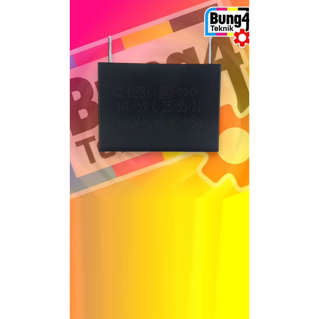 CBB61 4uF 500V kaki