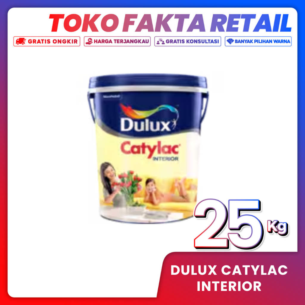 Dulux Catylac Interior 25 Kg Cat Tembok Interior Dulux