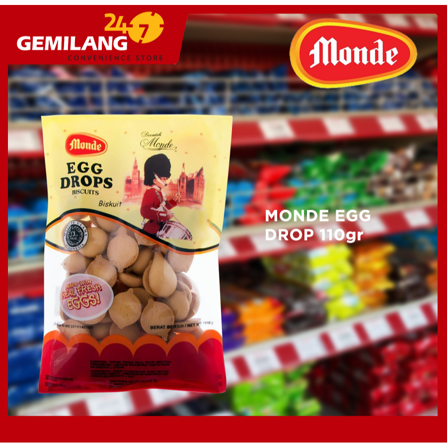 

MONDE EGG DROP 110gr