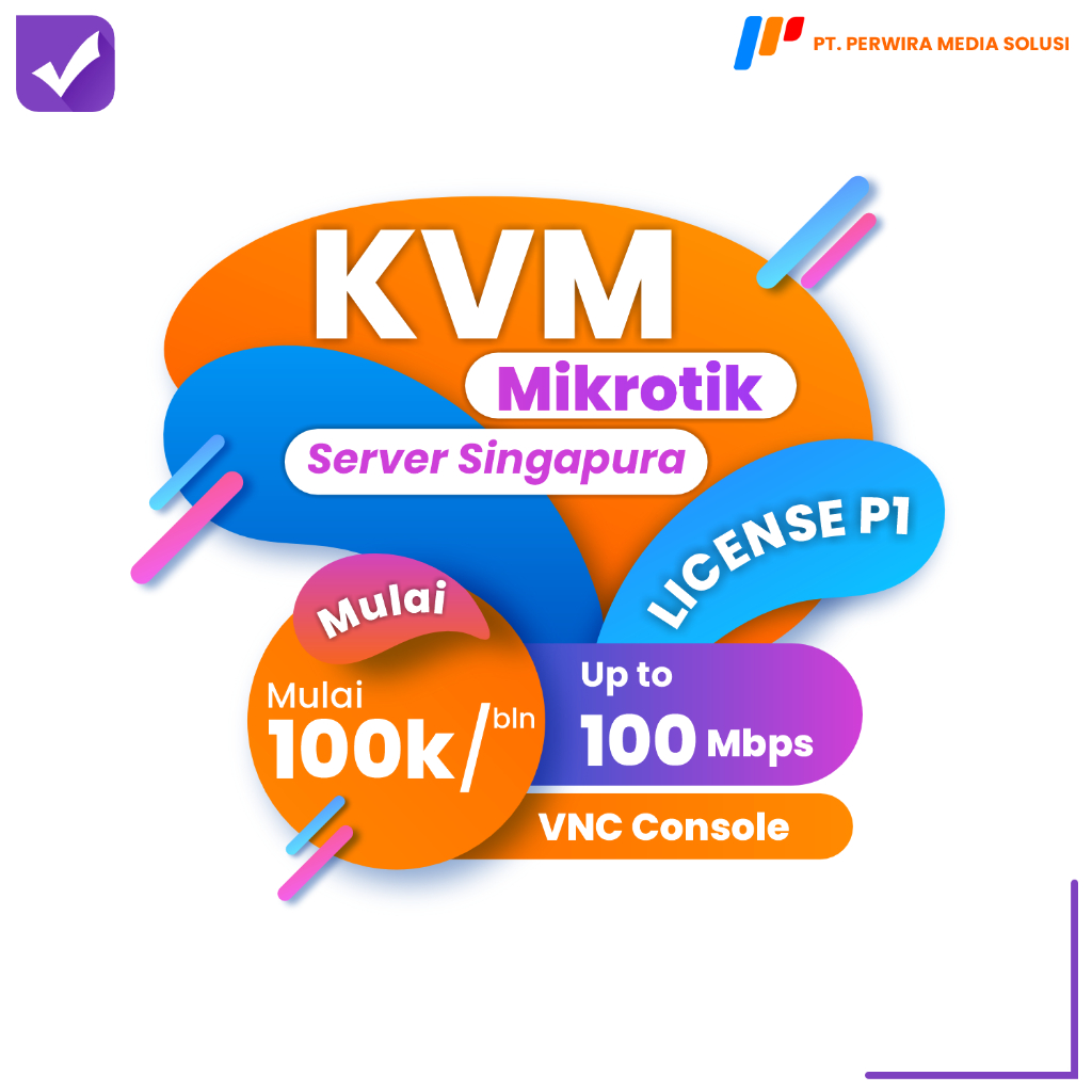 Server VPS KVM Mikrotik CHR Server Singapura Bisa Diperpanjang