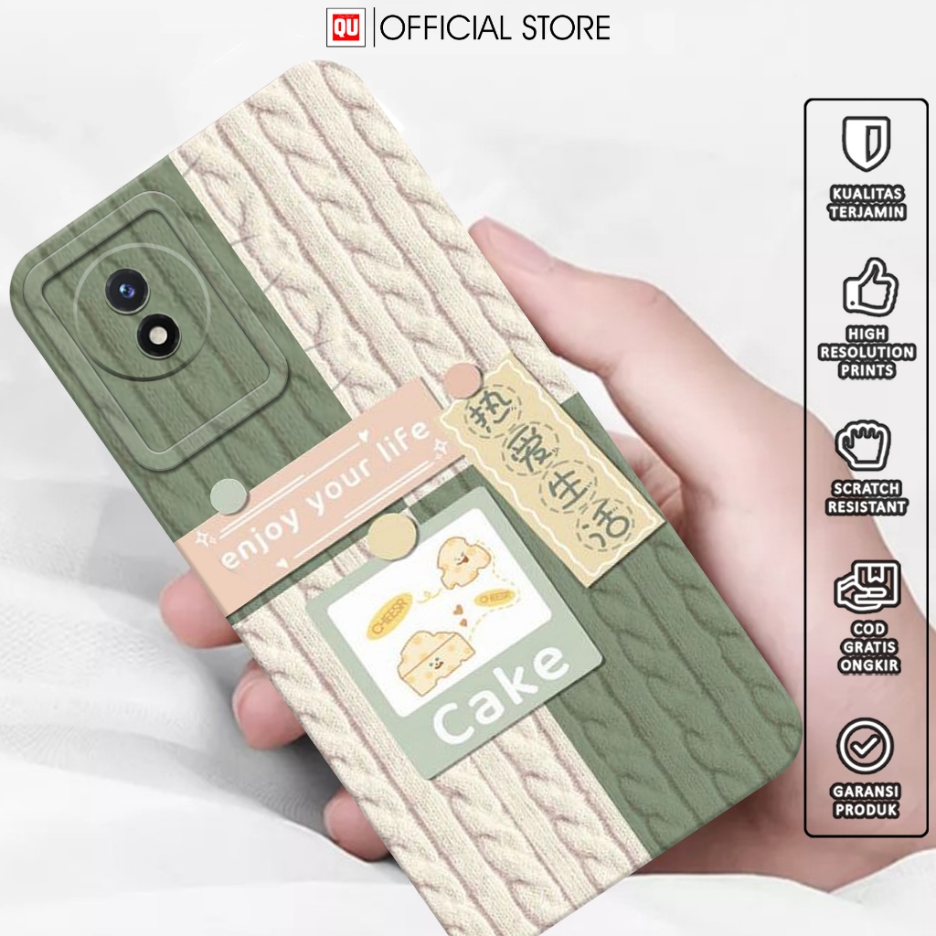 [ AM07 ]  Premium Case For VIVO Y02 Y02A Y02T - Casing Hp VIVO Y02 Y02A Y02T - Softcase Hp VIVO Y02 