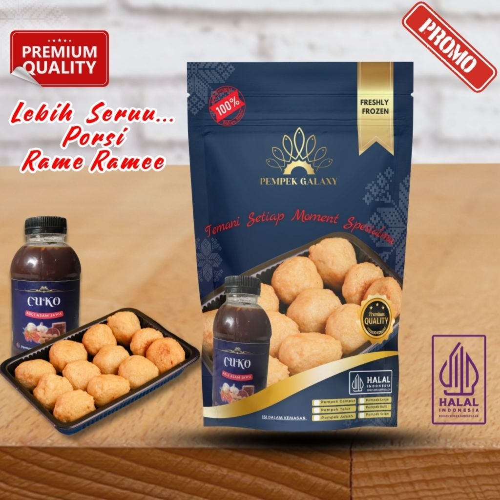 

Pempek Galaxy Adaan kecil Isi 12pcs