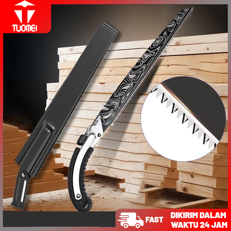 Gergaji Kayu Super Tajam Gergaji Tangan/51cm Gergaji Prostek Kayu Hand Saw Gergaji Serbaguna/Untuk P