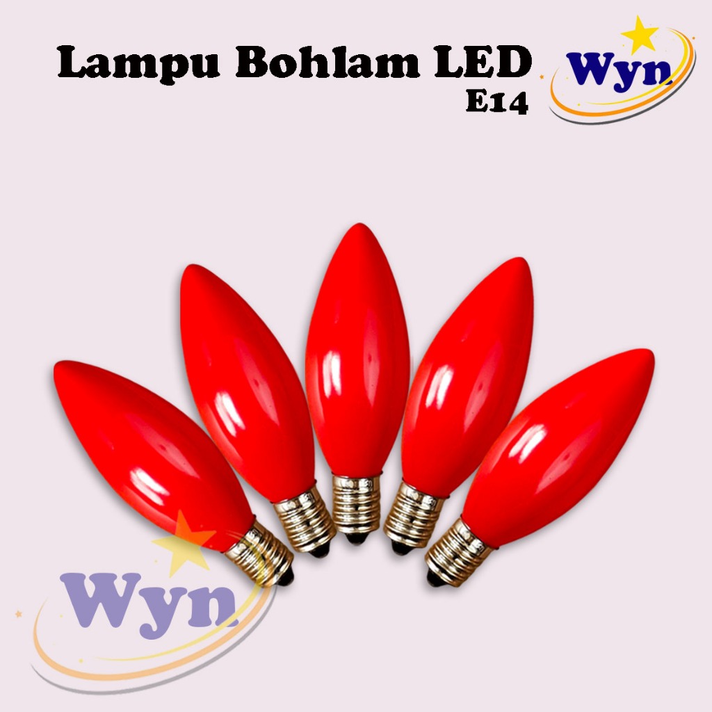 Bohlam Lampu Lilin Sembahyang E14