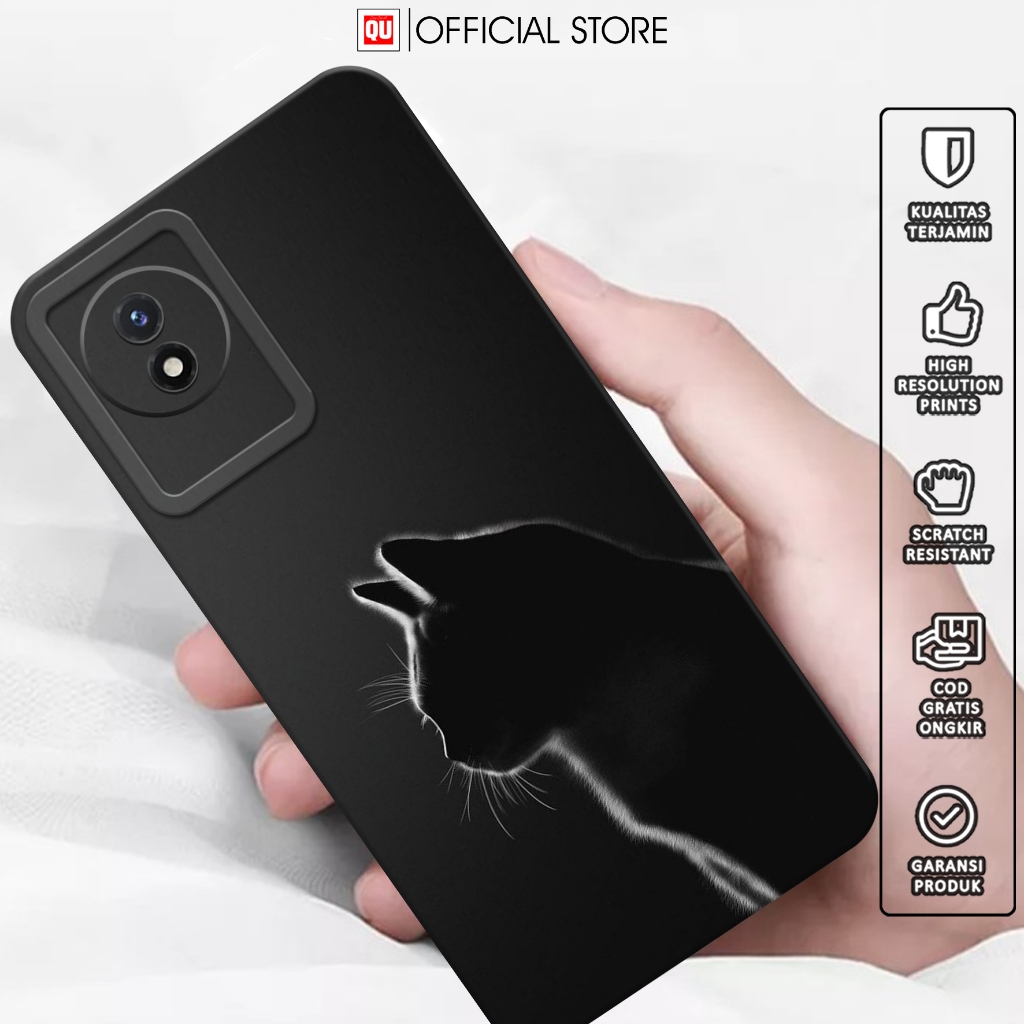 [ CATT ]  Premium Case For VIVO Y02 Y02A Y02T - Casing Hp VIVO Y02 Y02A Y02T - Softcase Hp VIVO Y02 