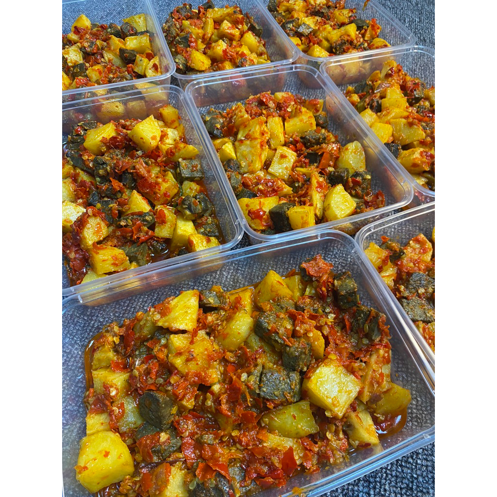 

Kentang Hati Sapi BALADO 300gr