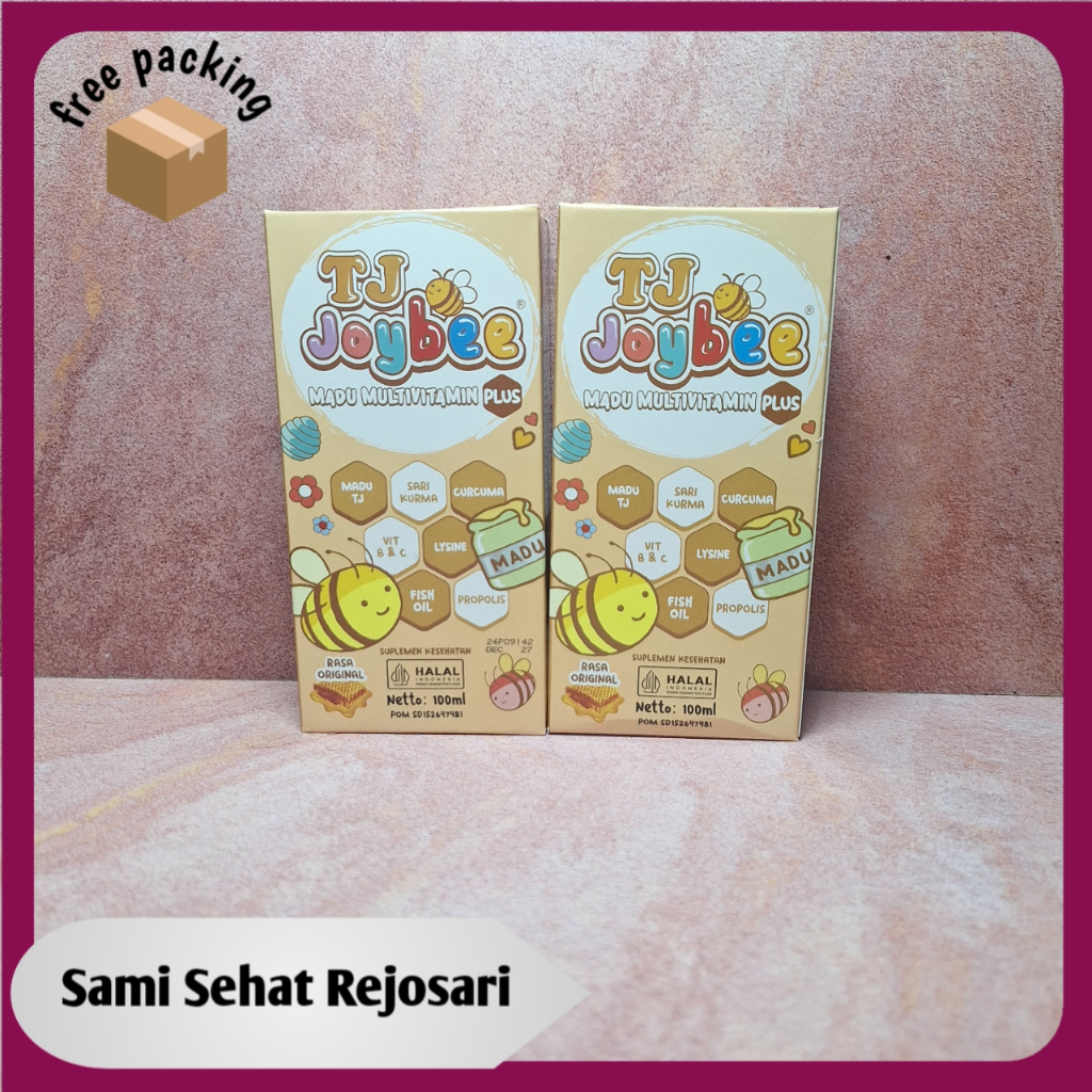 

2 BOTOL MADU TJ JOYBEE ORIGINAL 100 ML