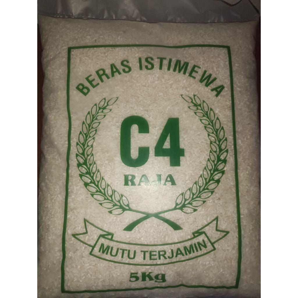 

beras c4 raja hijau 5 kg