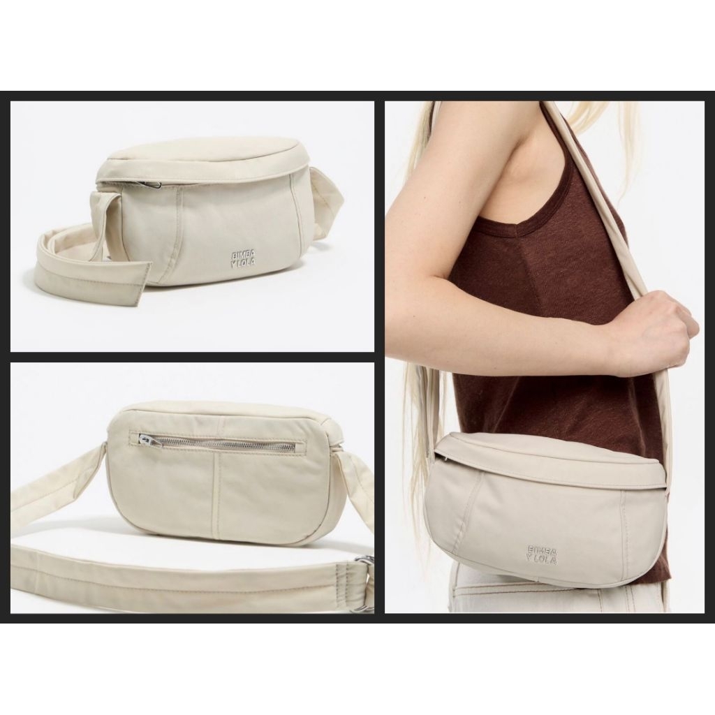 ready bimba nylon sling bag new