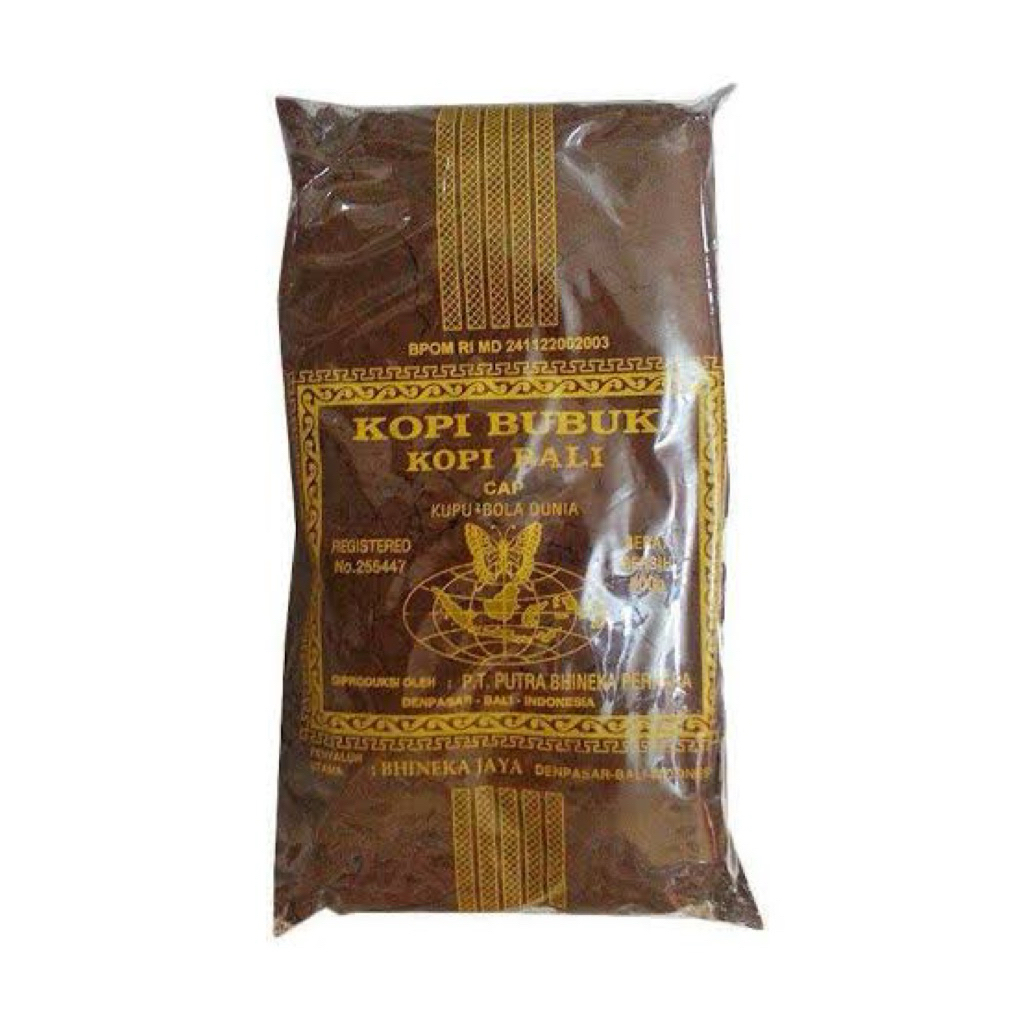 

KOPI BUBUK KUPU-KUPU BOLA DUNIA 400GRAM