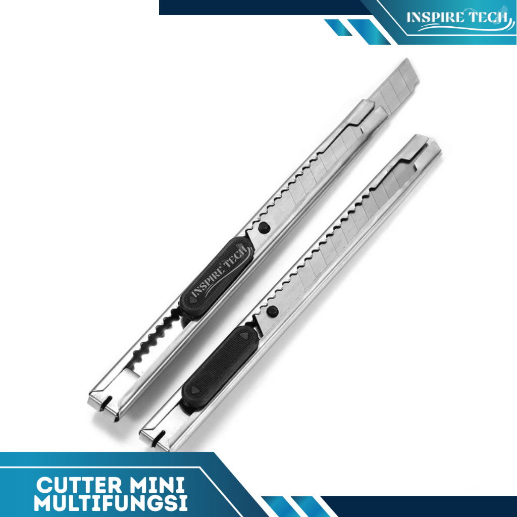 

Cutter Besi Mini 12.5 cm Stainless / Pisau Cutter Pemotong Serbaguna Anti Karat Cutter Besi Kecil