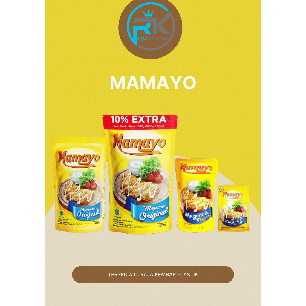 

MAMAYO MAYONAISE 1 KG, 500 GR, 200 GR