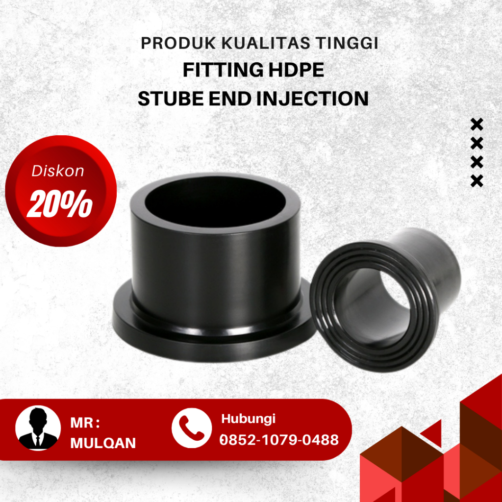FITTING HDPE STUB END INJECTION DN.160MM