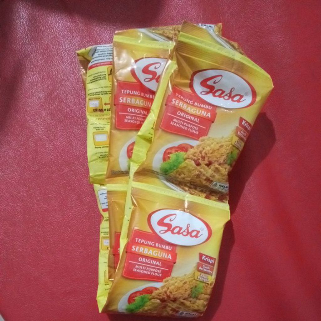 

Tepung bumbu serbaguna SASA renceng 70 gram 5pcs