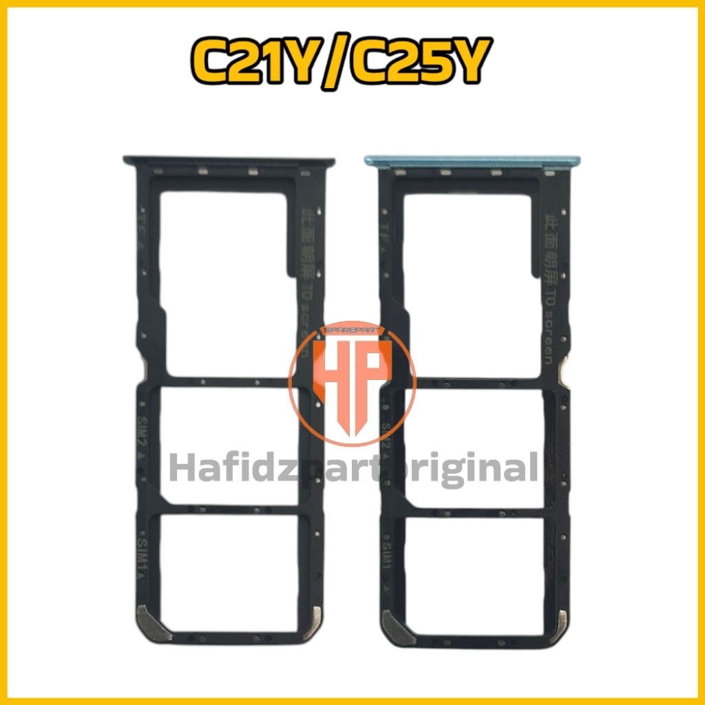 Simtray Simlock Tempat Sim Realme C21Y / C25Y Copotan Cabutan Bekas