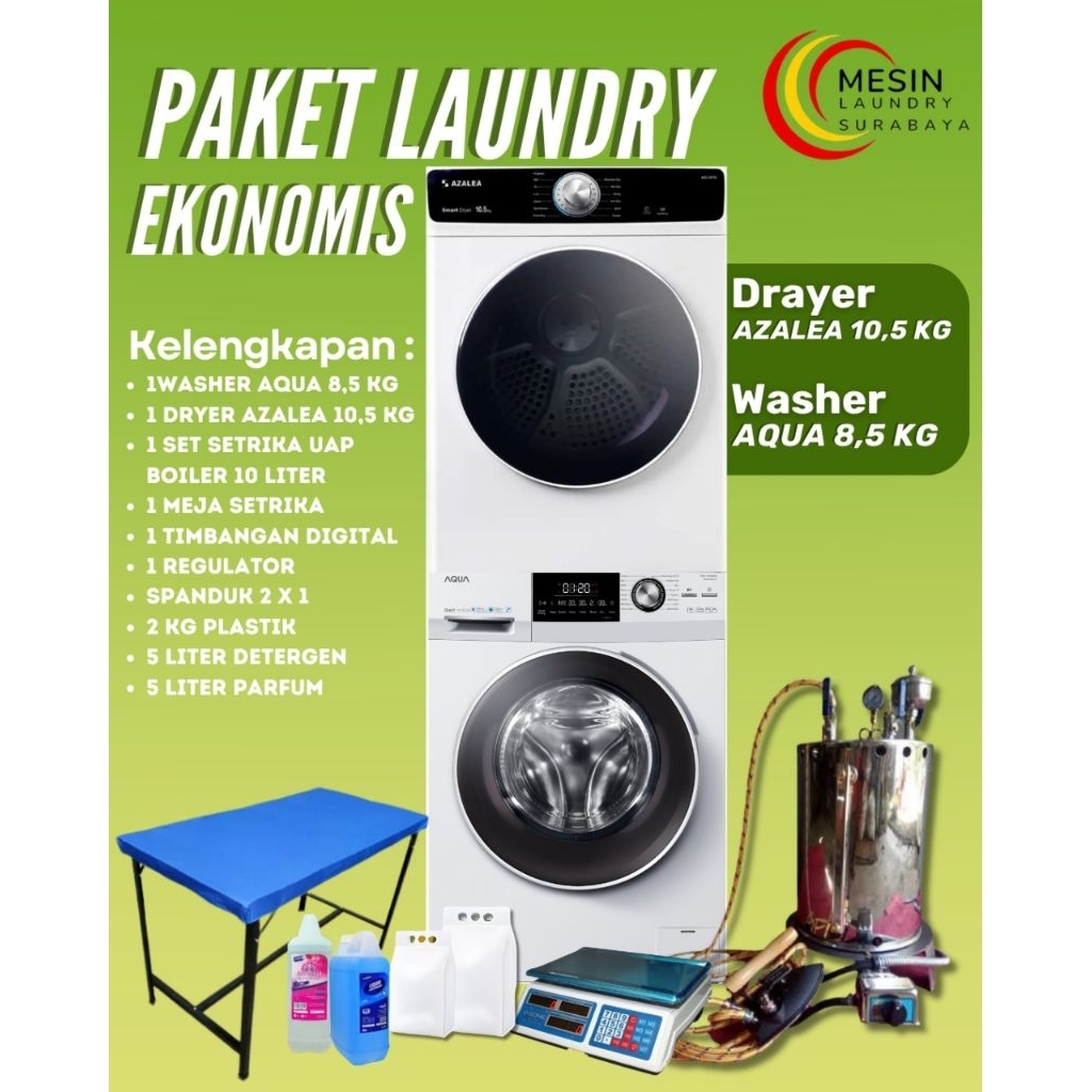 Paket usaha laundry Pemula (Terlaris)