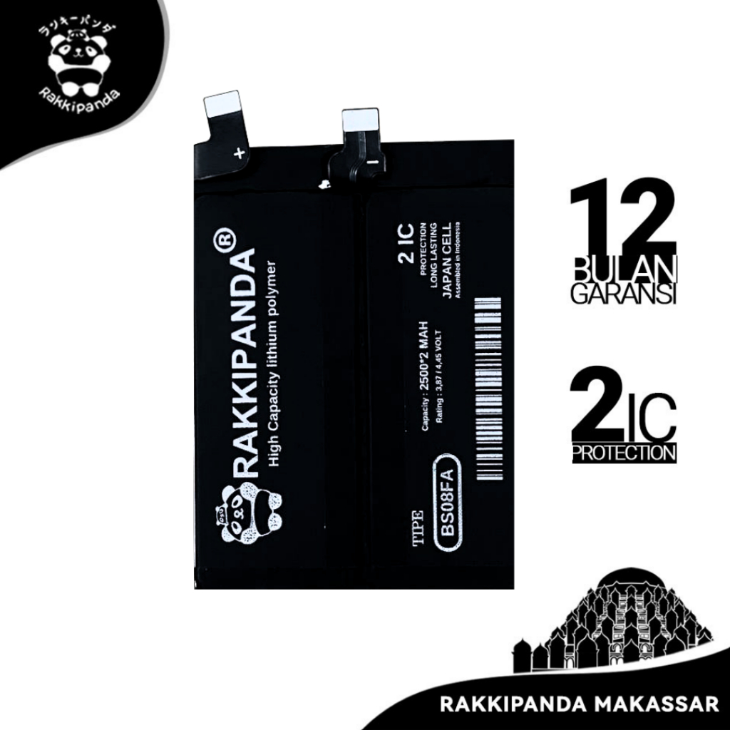 Baterai HP RakkiPanda BS08FA Black Shark 4 / Black Shark 4 Pro Bergaransi Battery
