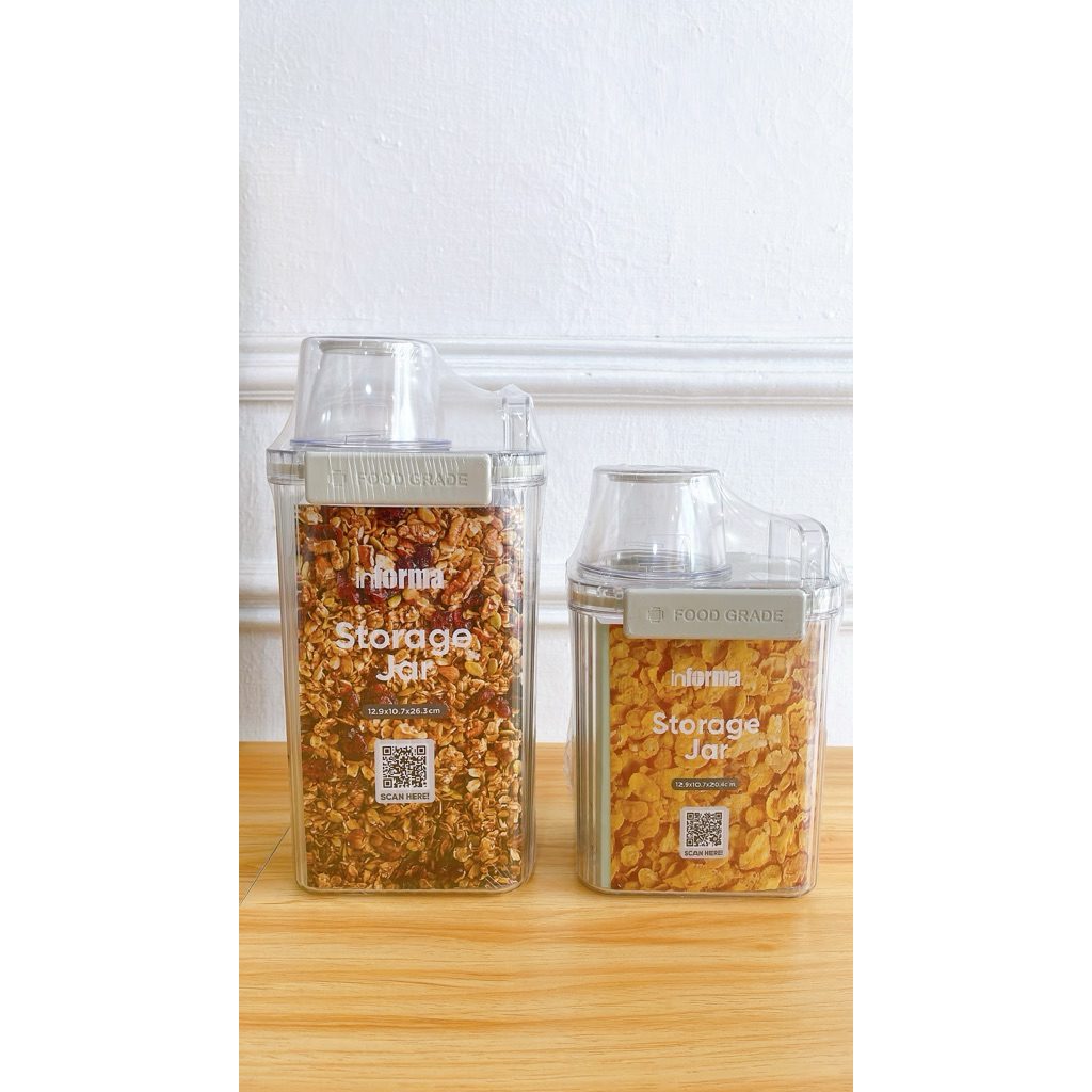 Informa Storage Jar / Wadah Penyimpanan / Storage