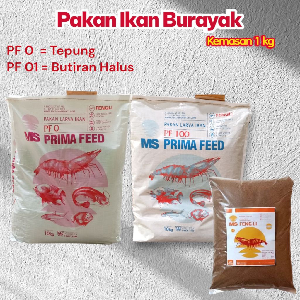 Pelet Fengli 0 - 1Kg Fengli 01 - 1Kg