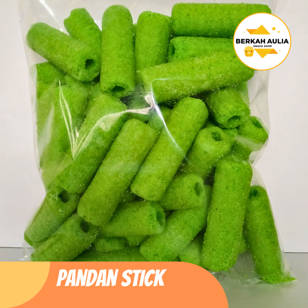 

Pandan Stick - Cemilan Kekinian Sensasi Kriuk Aroma Pandan!