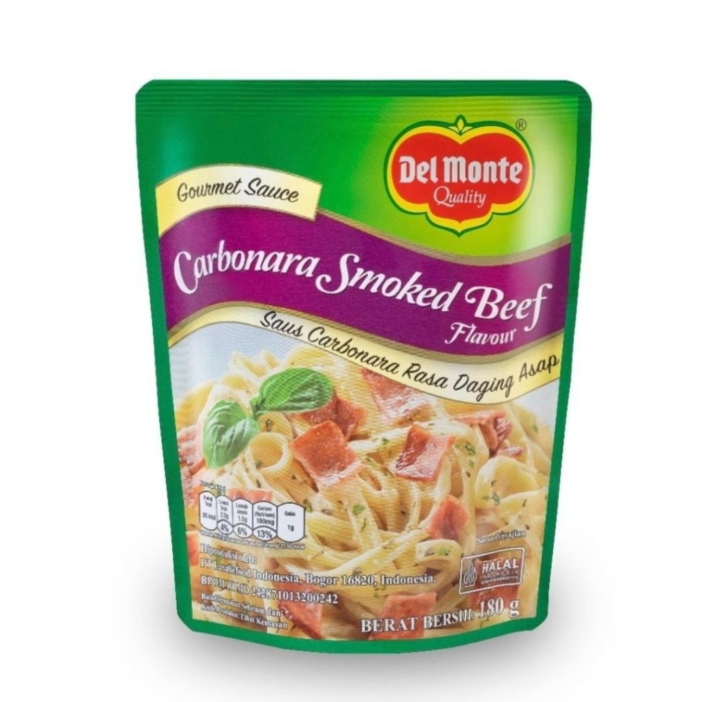 

MAESTRO Saus Carbonara Smoked Beef 180 gr