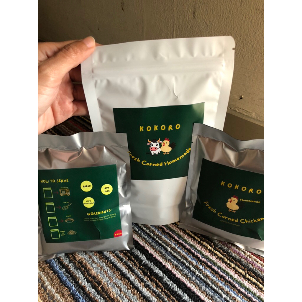 

Corned/Kornet Ayam Homemade