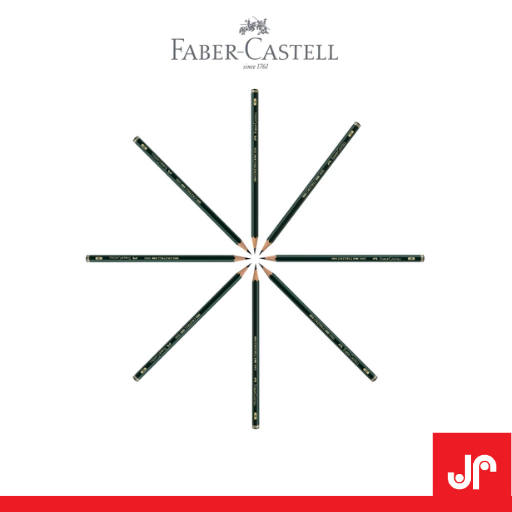 

FABER CASTEL PENSIL KAYU UJIAN / PENSIL SKETSA PENSIL MELUKIS / 2B B HB 3B 5B 7B 8B 6H 5H 4H 3H 2H H DLL