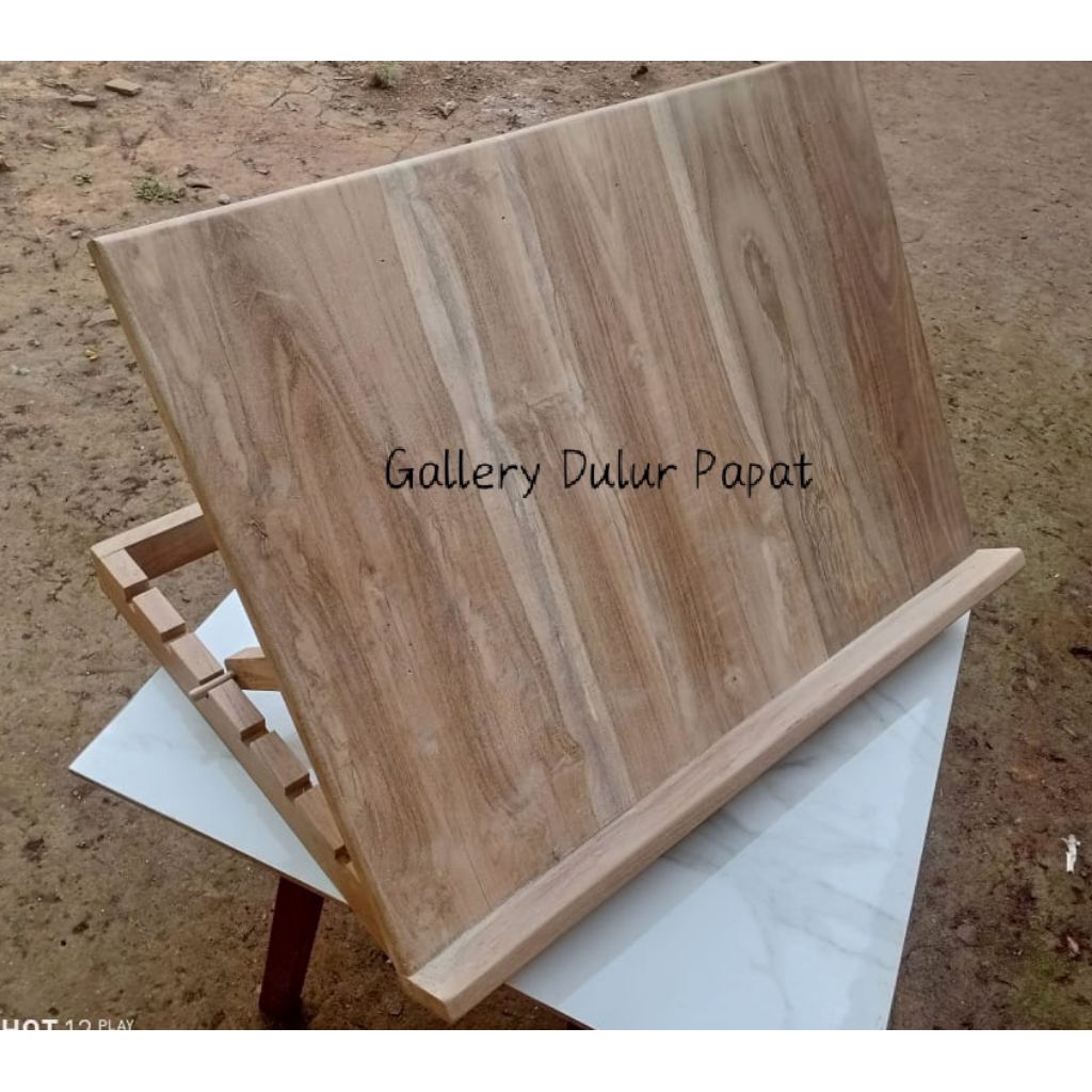 

Meja Lukis Jati TPK Murah Meriah / Meja Buat Gambar / Meja Lipat (65*45 cm)