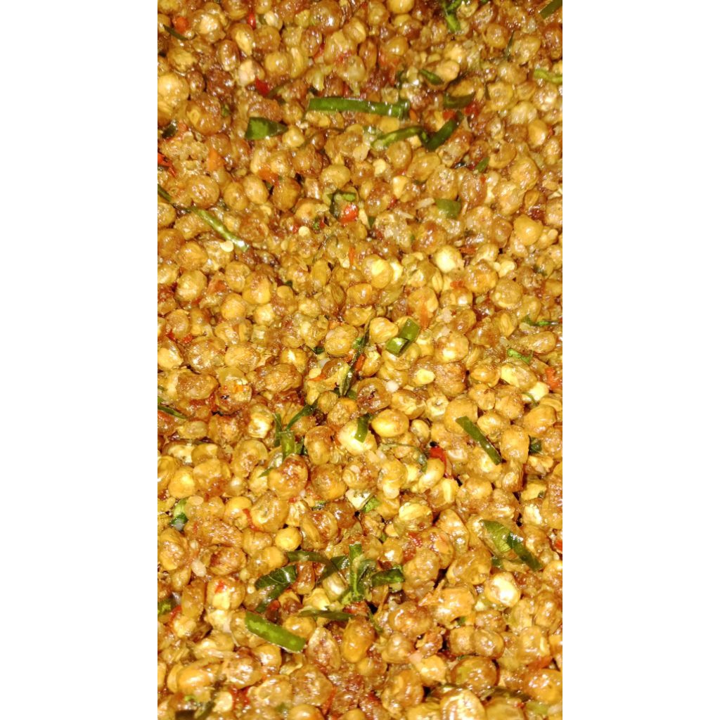 jagung pulut goreng pedis renyah