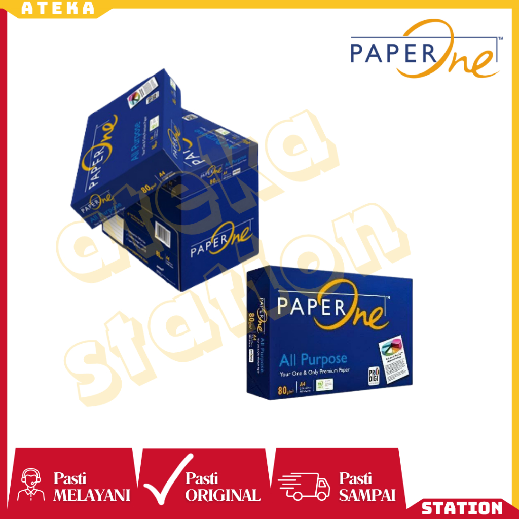 

[INSTANT] Kertas HVS A4 80gr PAPER ONE / Paper One A4 80 Gr