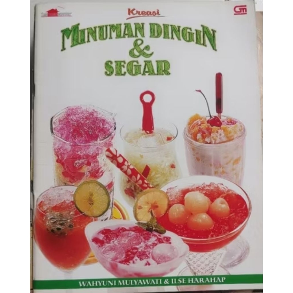 BUKU KREASI MINUMAN DINGIN & SEGAR (BEKAS ORIGINAL)