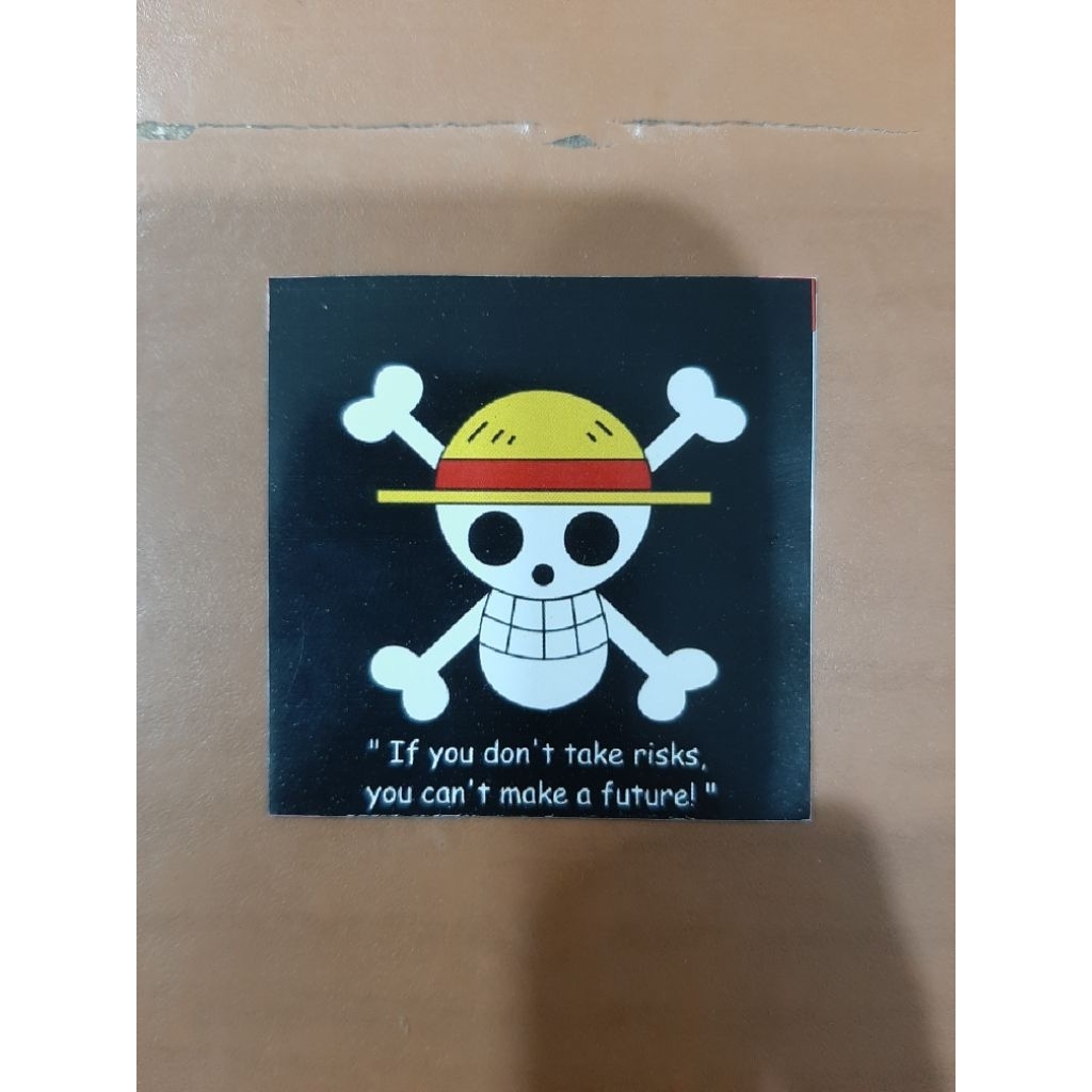 

Stiker One Piece bahan Vynil Glossy