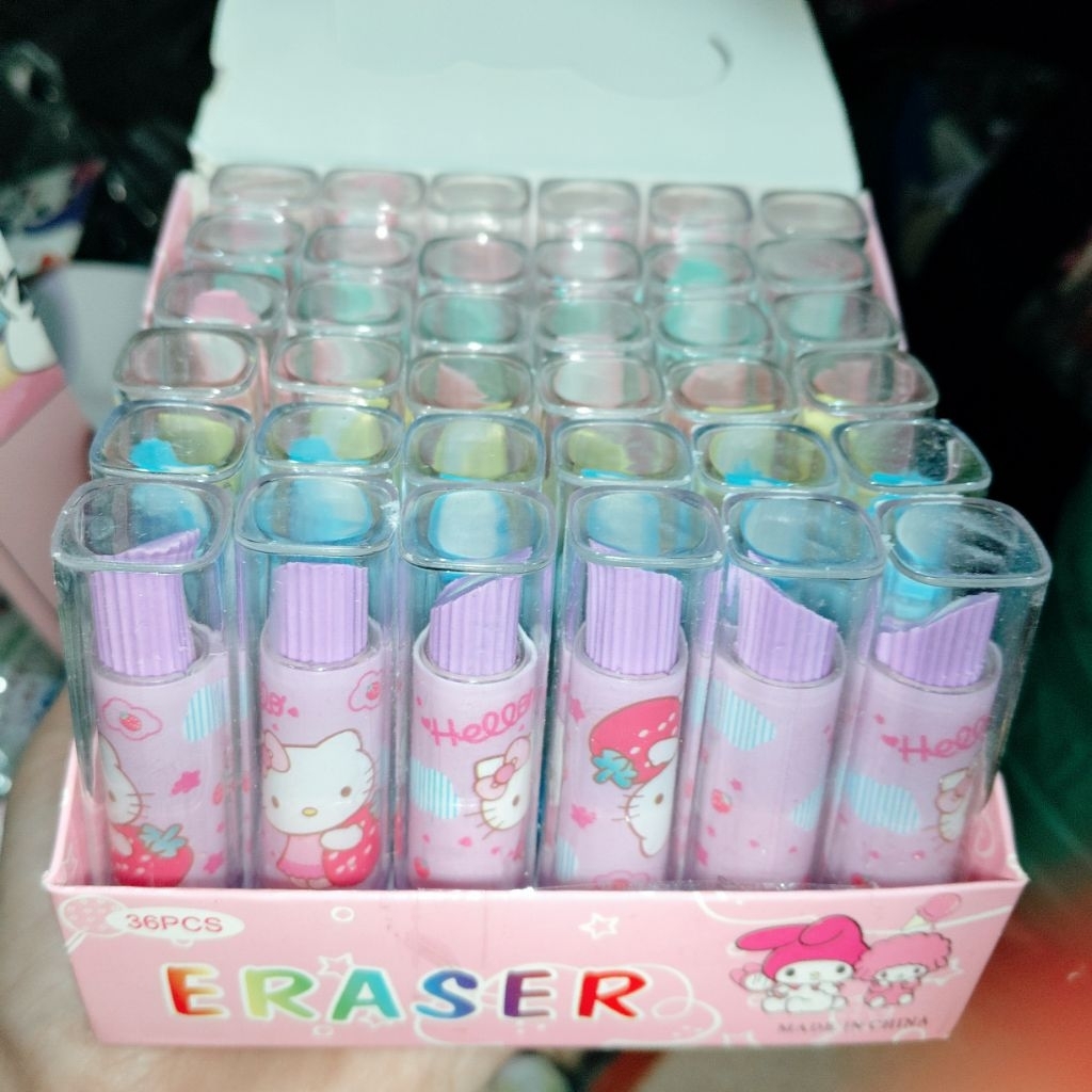 

Penghapus lipstik unik \ penghapus lipstik lucu \ penghapus pensil bentuk lipstik \ karakter \ kartun \ warna warni