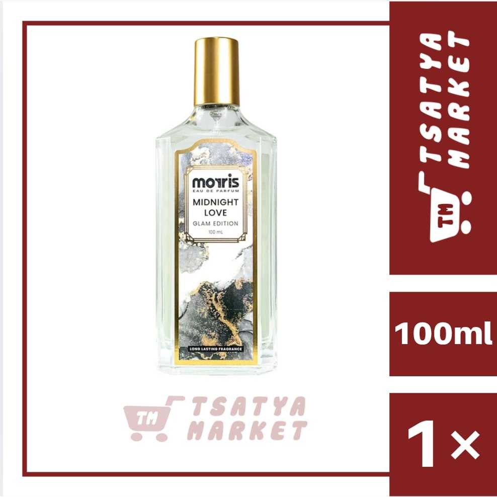 MORRIS PARFUM WANITA GLAM MIDNIGHT LOVE 100ML