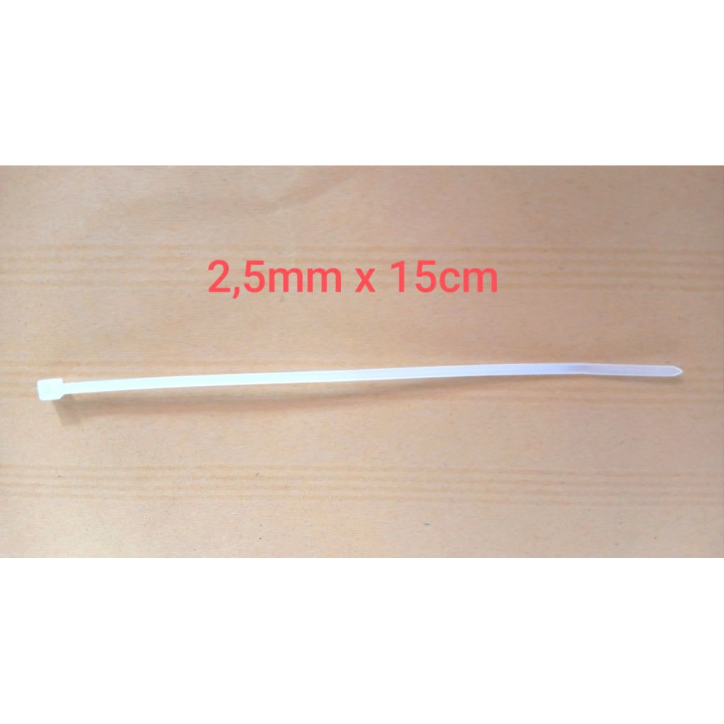 

Kabel_Ties/Cable_Tie_ukuran_2,5x15cm_harga_perbiji_warna_hitam_putih