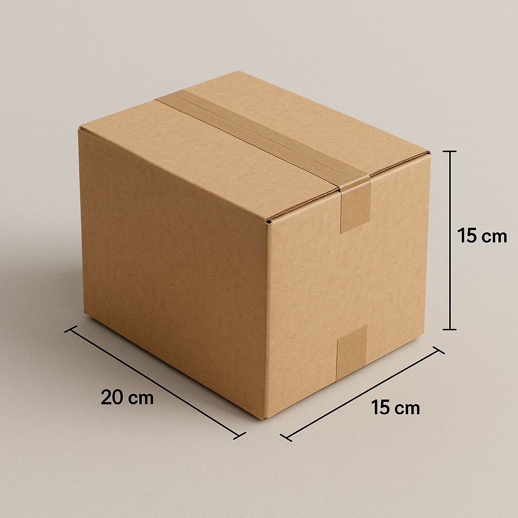 

kardus packing ukuran 20 x 15 x 15 bahan polos