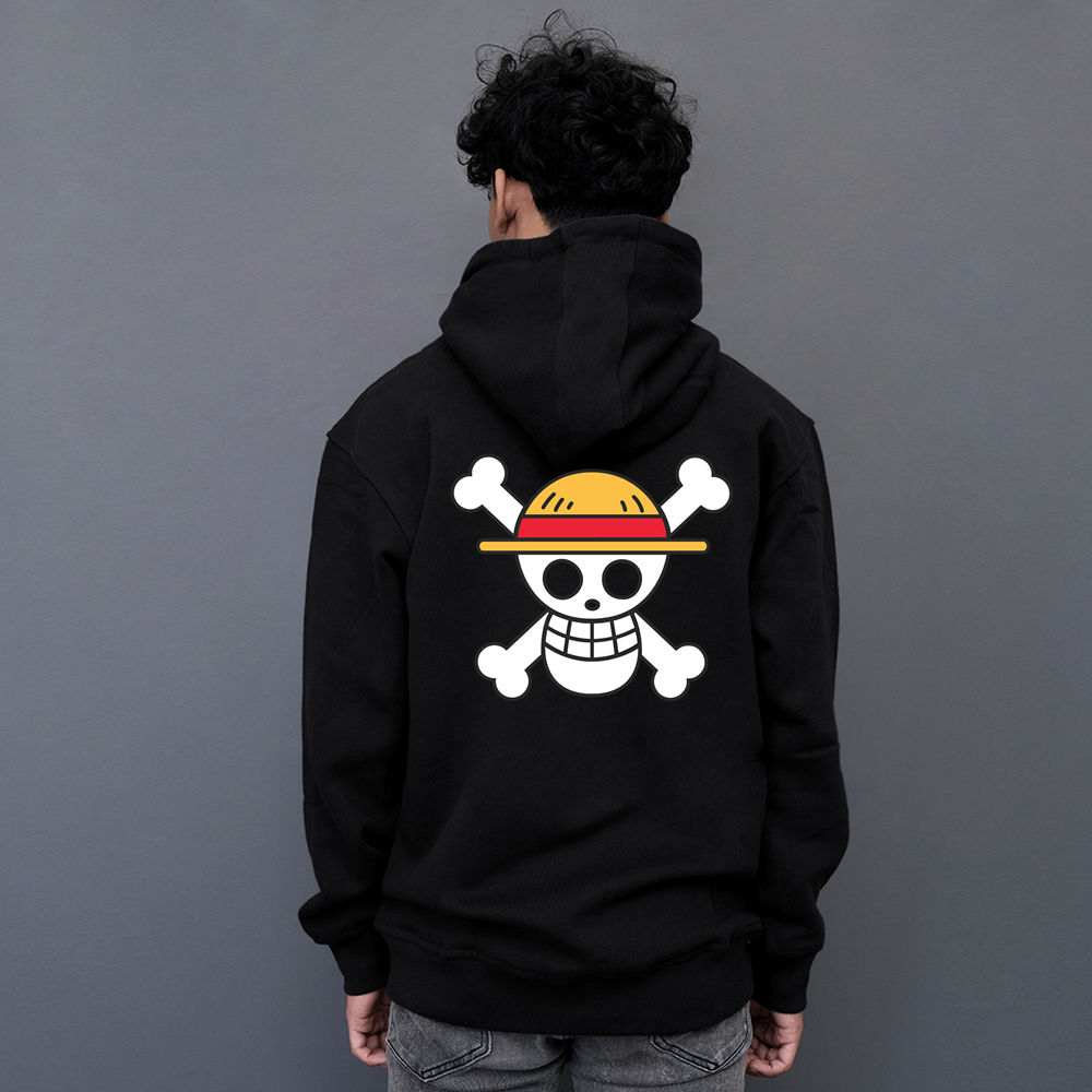 Kepstore - Hoodie Bendera One Piece - Hoodie One Piece - Hoodie Pria Tebal Premium
