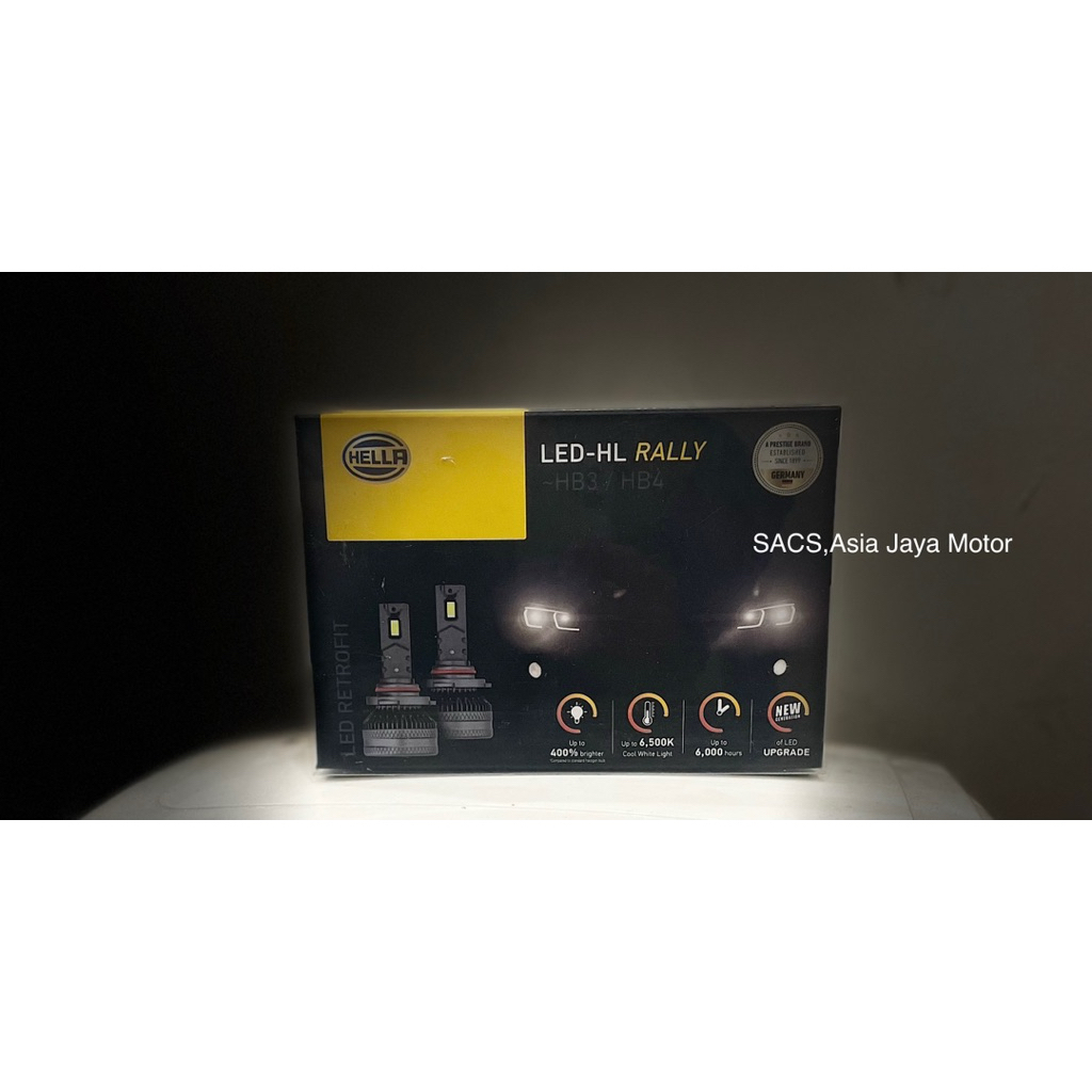 led hella rally hb3 9005 hb4 9006 65w